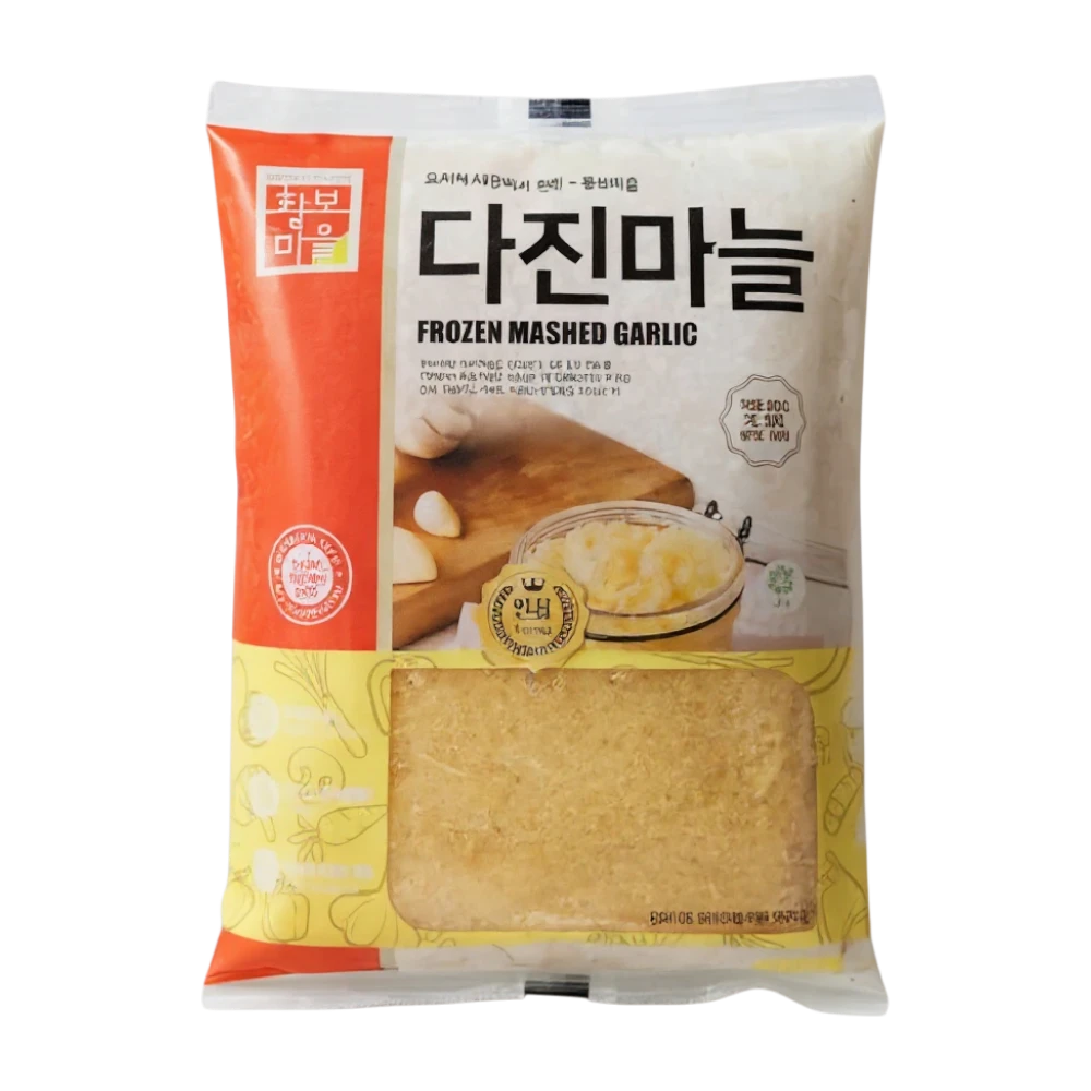 FROZEN MASHED  GARLIC  1KG